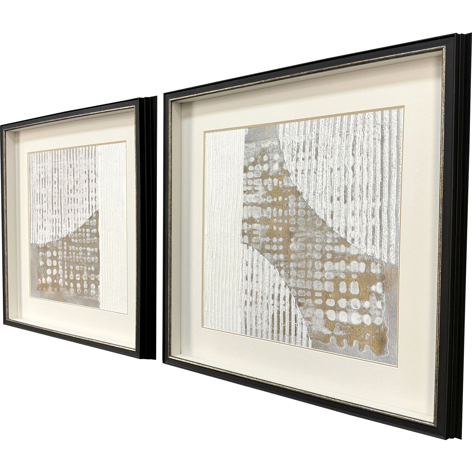 Rare Earth Gray and Beige and Brown and Neutral Framed Art