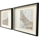 Rare Earth Gray and Beige and Brown and Neutral Framed Art