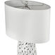 Bowen 31.5 inch 150 watt White Table Lamp Portable Light