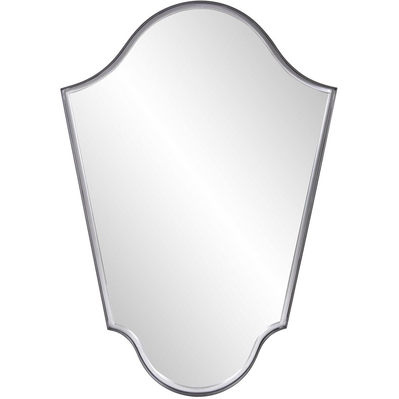 Gentry 41 X 29 inch Graphite Wall Mirror