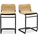 Baker 35 inch Brown Counter Stool, Set of 2