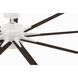 Odyn Custom Matte White Fan Motor, Blades Sold Separately