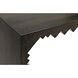 Nelson 60 X 14 inch Ebony Walnut and White Console in Ebony with White
