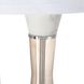 Contemporary 30.2 inch 40.00 watt White/Bronze Table Lamp Portable Light