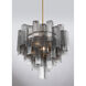 Torvento 9 Light 25.25 inch Legacy Brass Pendant Ceiling Light