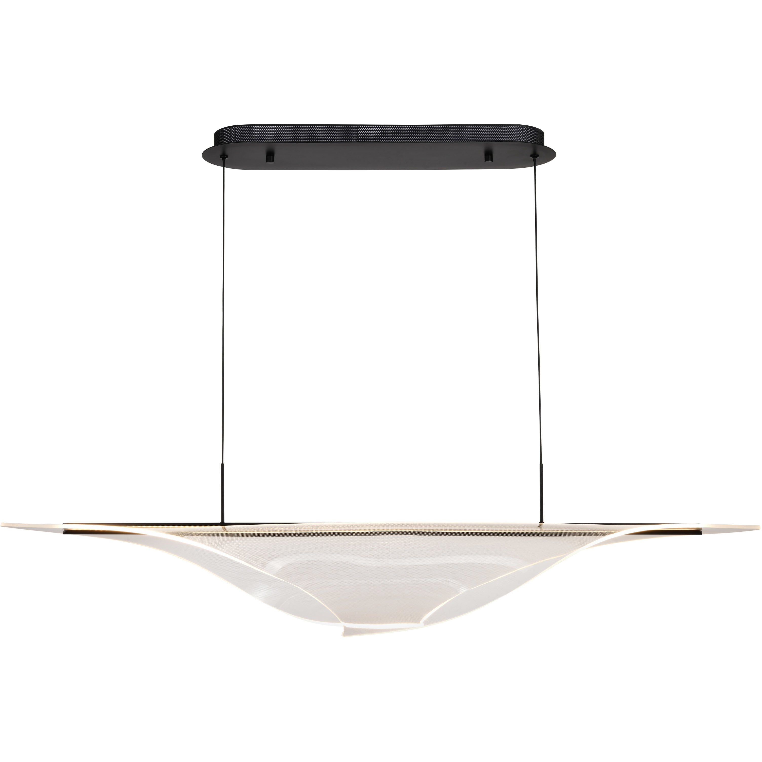 Geneva LED 11.75 inch Matte Black Pendant Ceiling Light