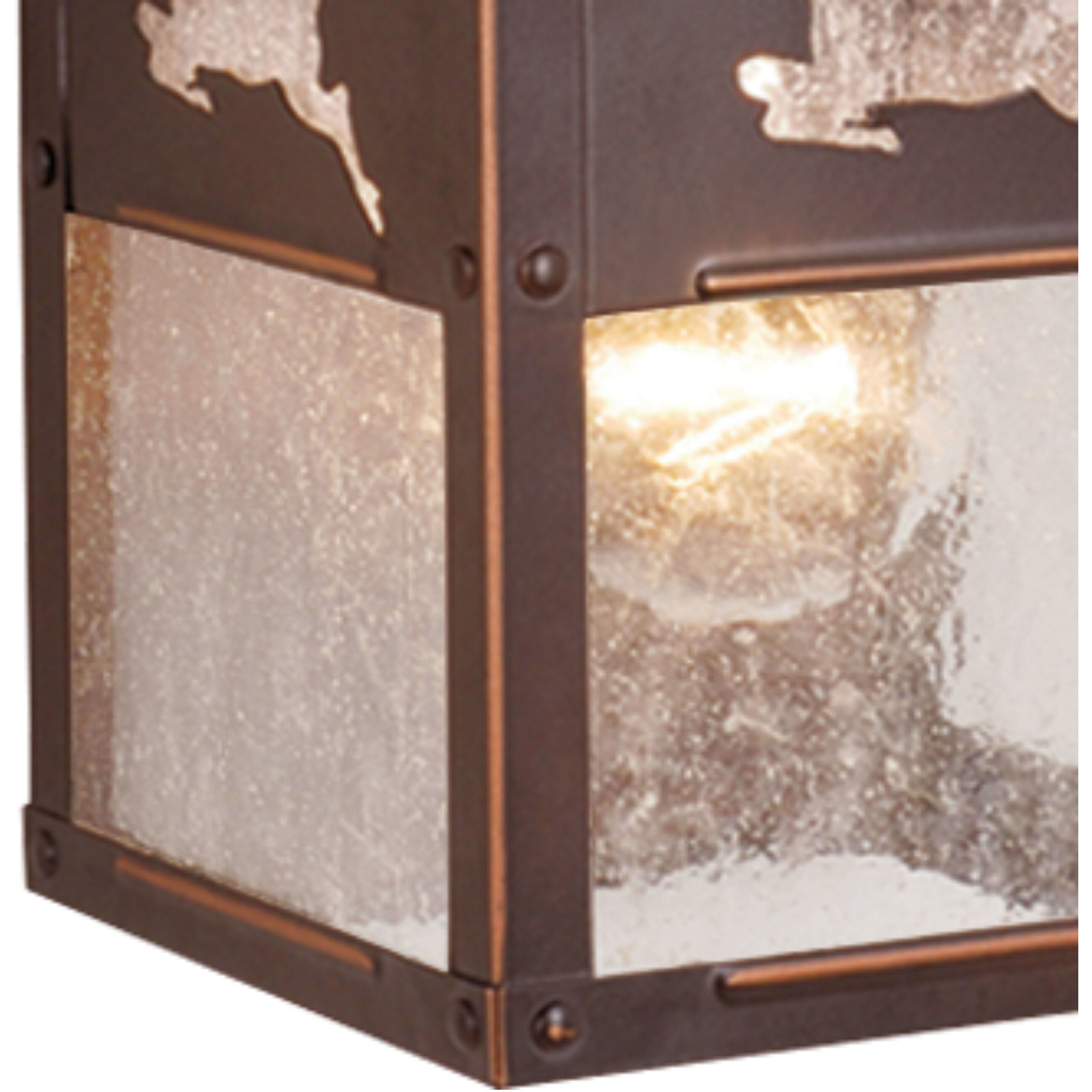 Bryce LED 13 inch Burnished Bronze Outdoor Wall