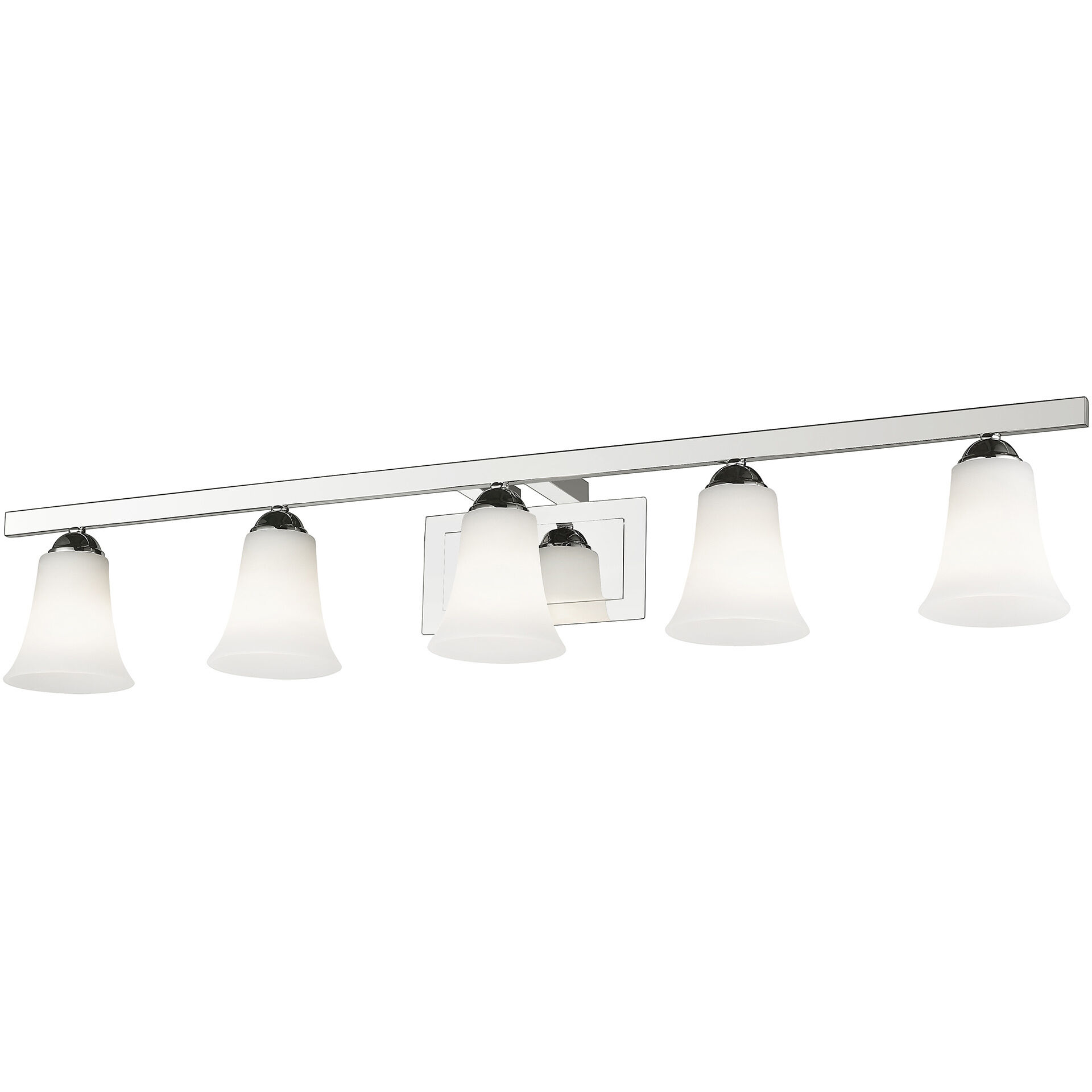 Ridgedale 5 Light 43 inch Polished Chrome Bath Vanity Wall Light