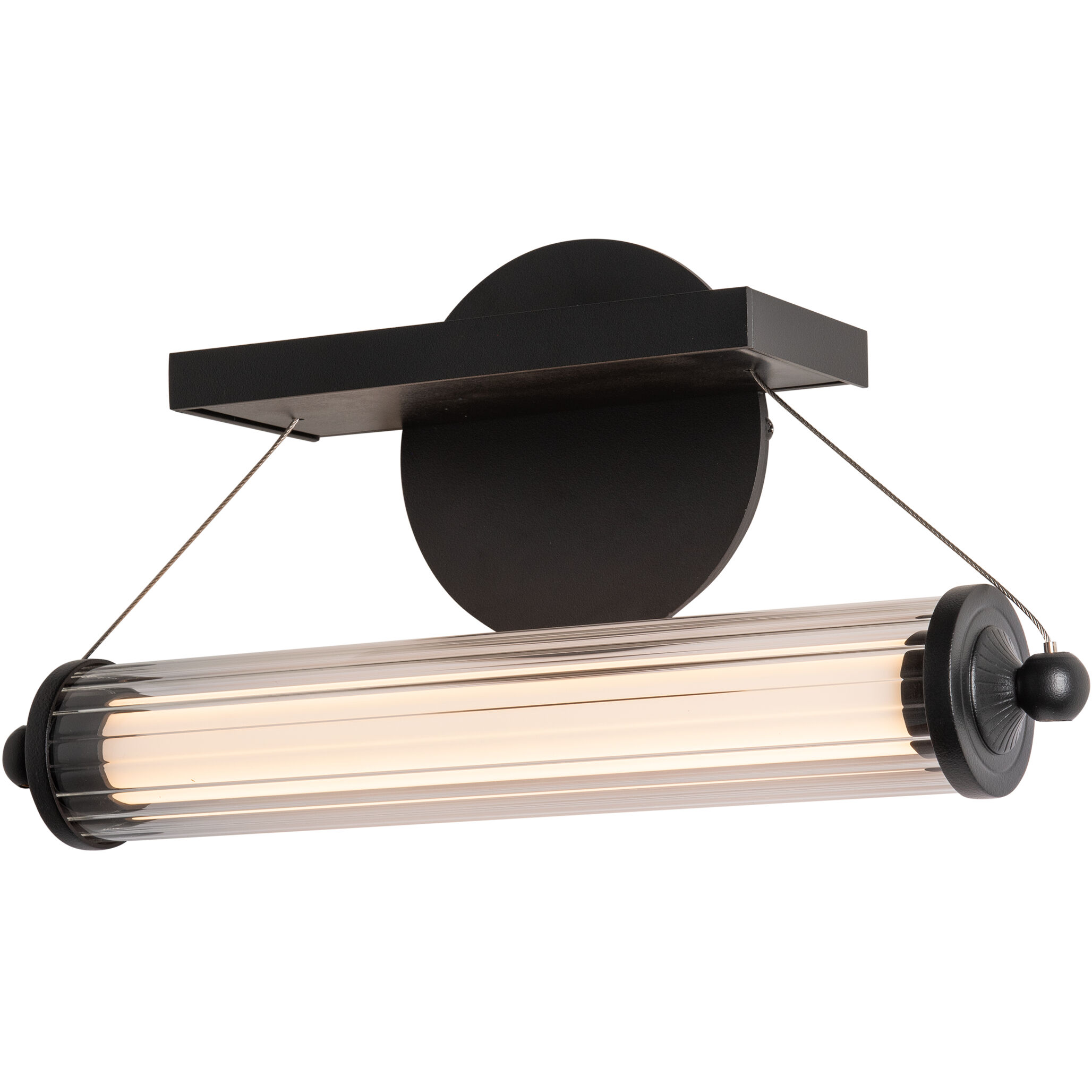 Libra LED 15.9 inch Black ADA Sconce Wall Light