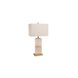 Canada 29 inch 100.00 watt White/Gold Table Lamp Portable Light