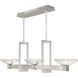 Delphi LED 48 inch Silver Pendant Ceiling Light