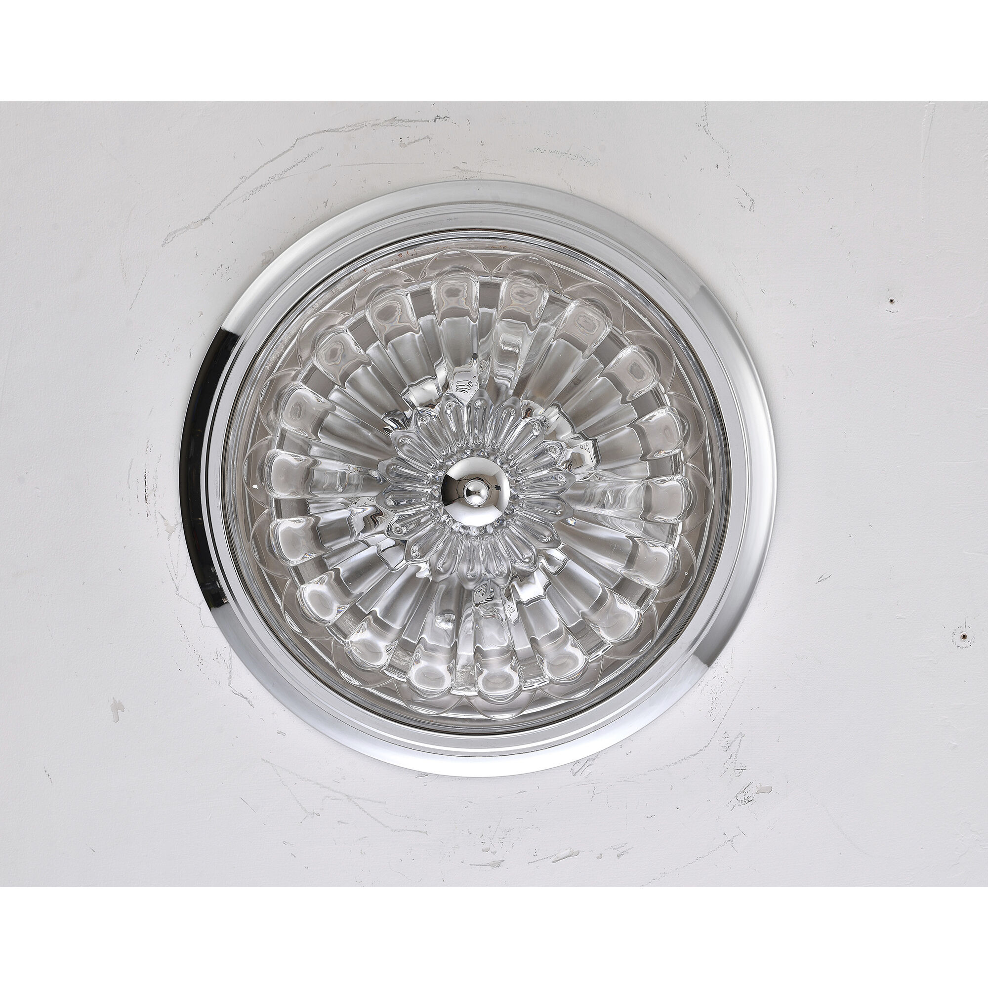Canada 4 Light 14.56 inch Chrome Flush Mount Ceiling Light