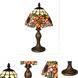 Evelyn 14 inch 60.00 watt Antique Bronze Table Lamp Portable Light