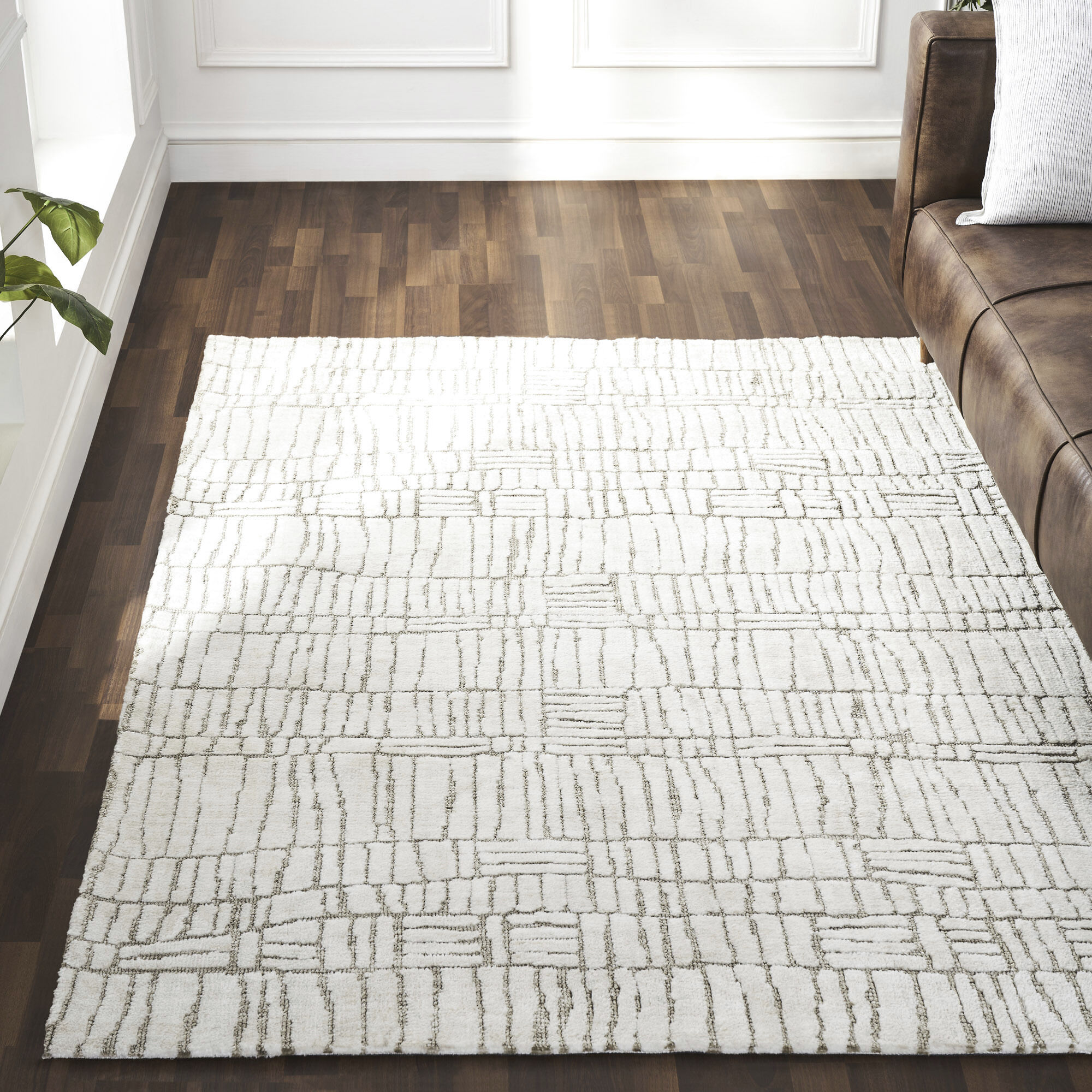 Hazel 157 X 118 inch Ivory and Sand Rug, 9’10" x 13’1" ft
