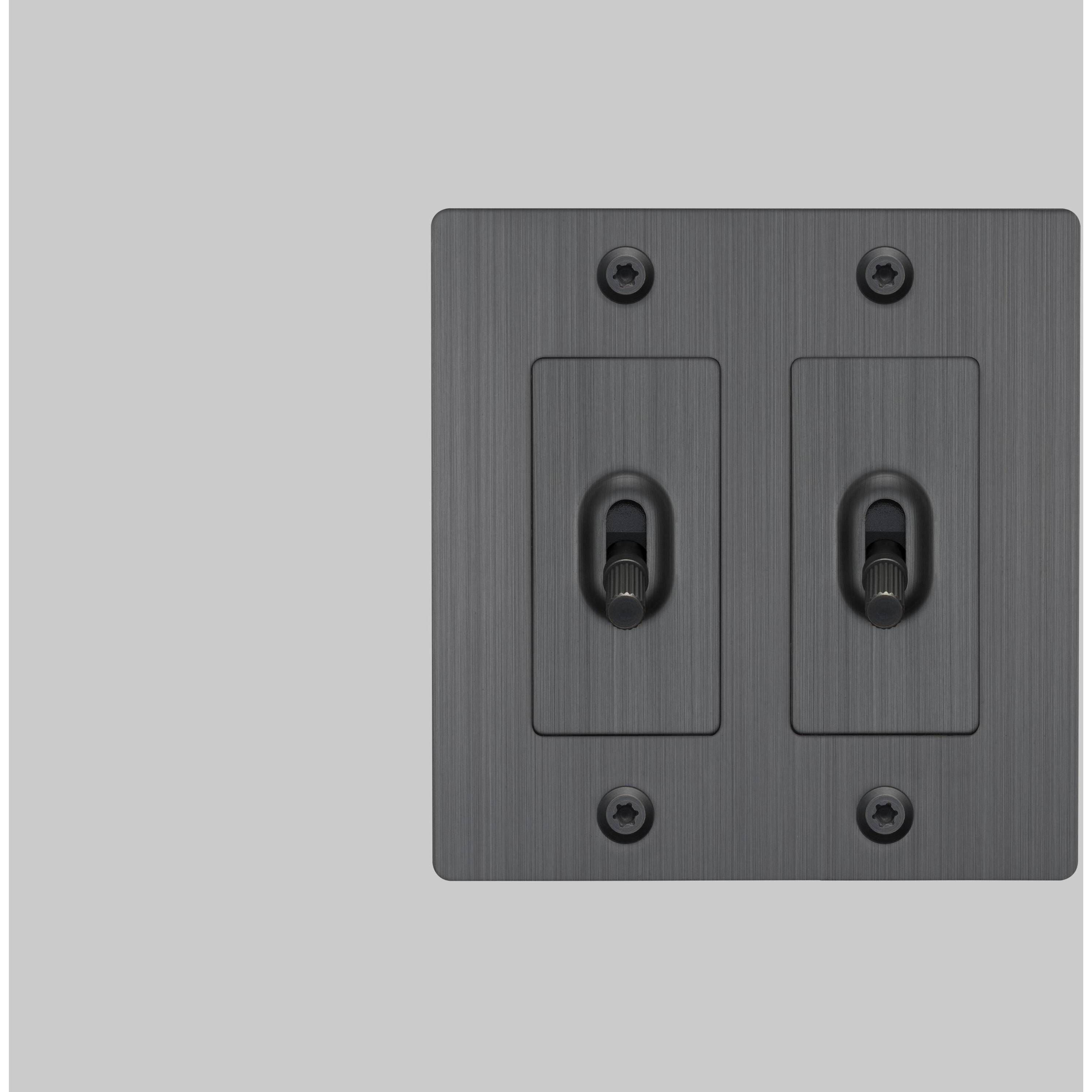 2G Toggle 120-277 Smoked Bronze Light Switch