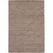 Kindred 36 X 24 inch Medium Gray Rugs, Viscose and Wool