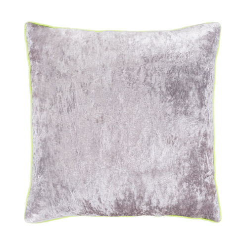 Pixel 20 X 20 inch Medium Gray Pillow Kit, Square