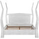 Patras White Wash Bed, California King