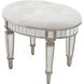 Garbo Mirrored Ottoman or Stool