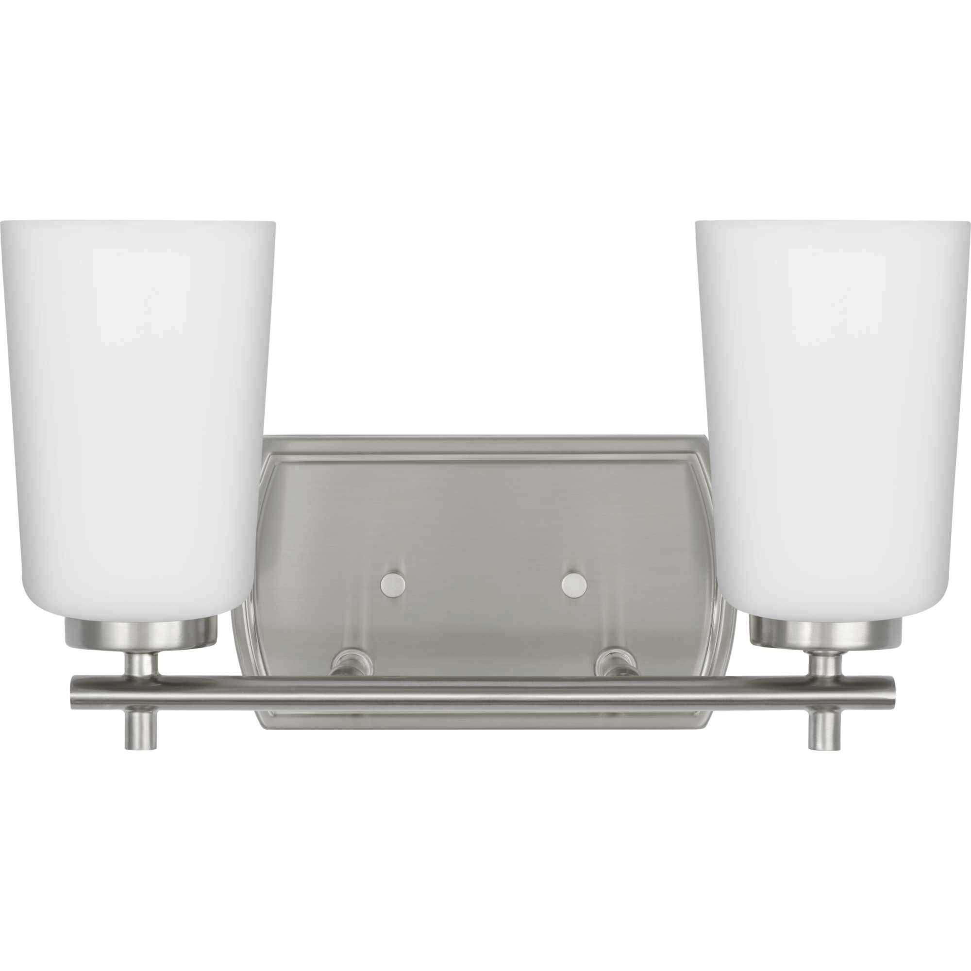 Adley 2 Light 13.88 inch Brushed Nickel Bath Vanity Light Wall Light
