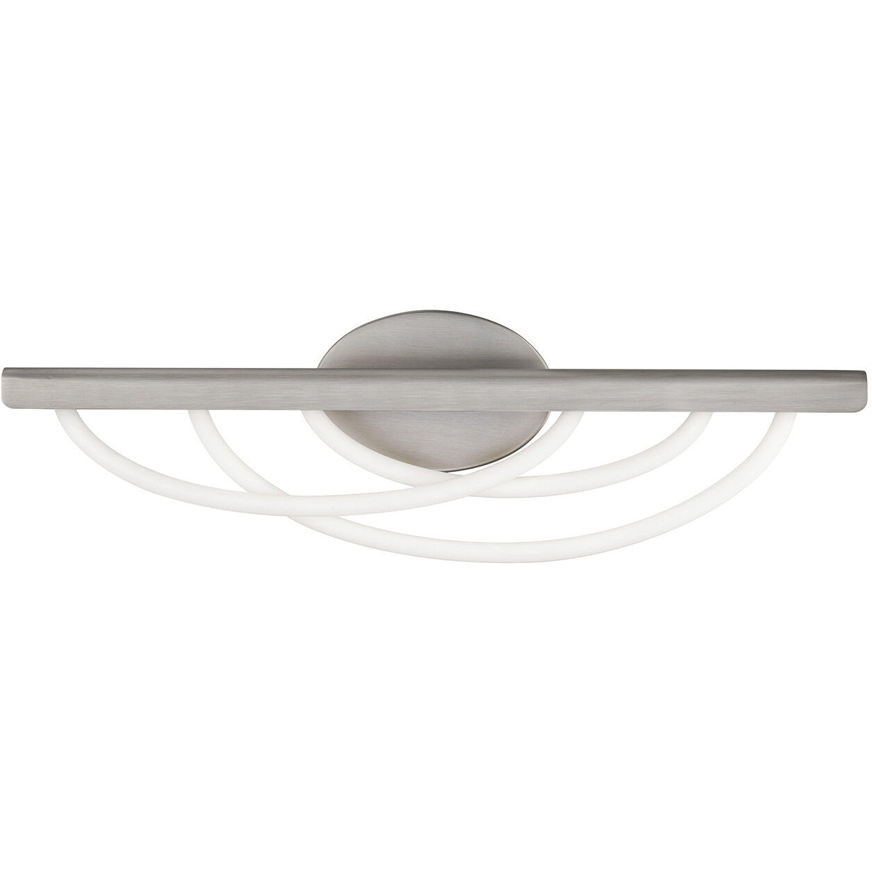 Swoop 1 Light 24 inch Brushed Nickel Bath Vanity Light Wall Light