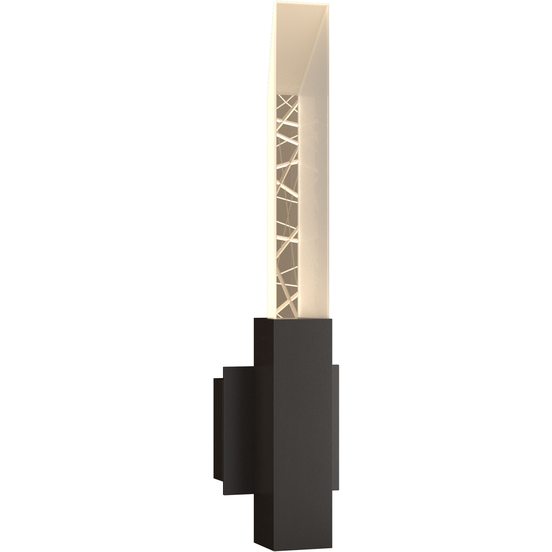 Refraction 2 Light 22.5 inch Coastal Oil Rubbed Bronze Outdoor Sconce