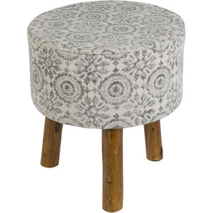 Indore 17 inch Charcoal Stool, Cube
