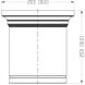Bentley LED 8 inch Matte Black Flush Mount Ceiling Light