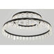 Artic Glacier LED 49.25 inch Coal Chandelier Ceiling Light