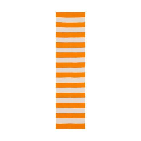 City Park 120 X 30 inch Bright Orange Indoor Runner, Runner