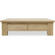 Graham 60 X 35 inch Natural Storage Coffee Table