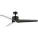 Almere 56 inch Satin Black Ceiling Fan