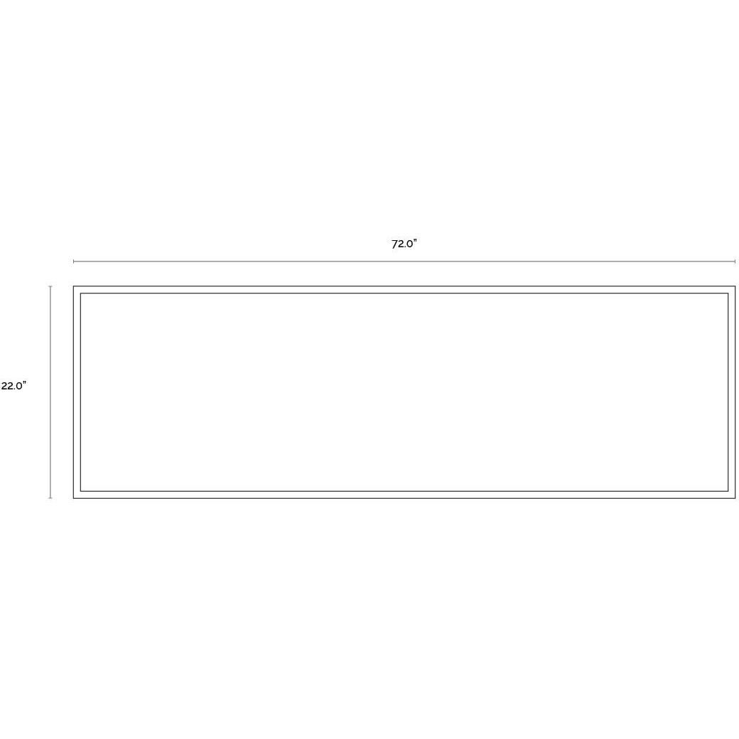 Mystic Landscape 72 X 22 inch Hand Painted Art