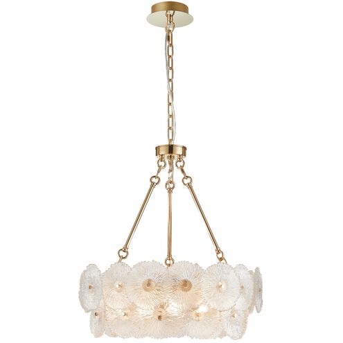Bloom LED 23.5 inch Brass Chandelier Ceiling Light