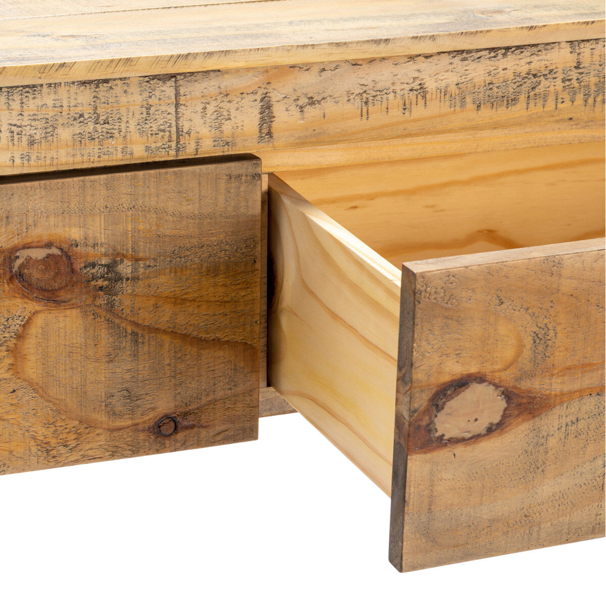 Pleasant Grove 64 X 14 inch Light Brown Console Table