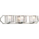 Gail 3 Light 26 inch Polished Nickel Bath Vanity Wall Light