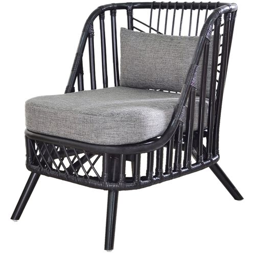 Pagar Natural and Grey Chair, With Cushion