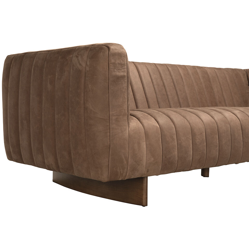 Khann Orris Brown Sofa