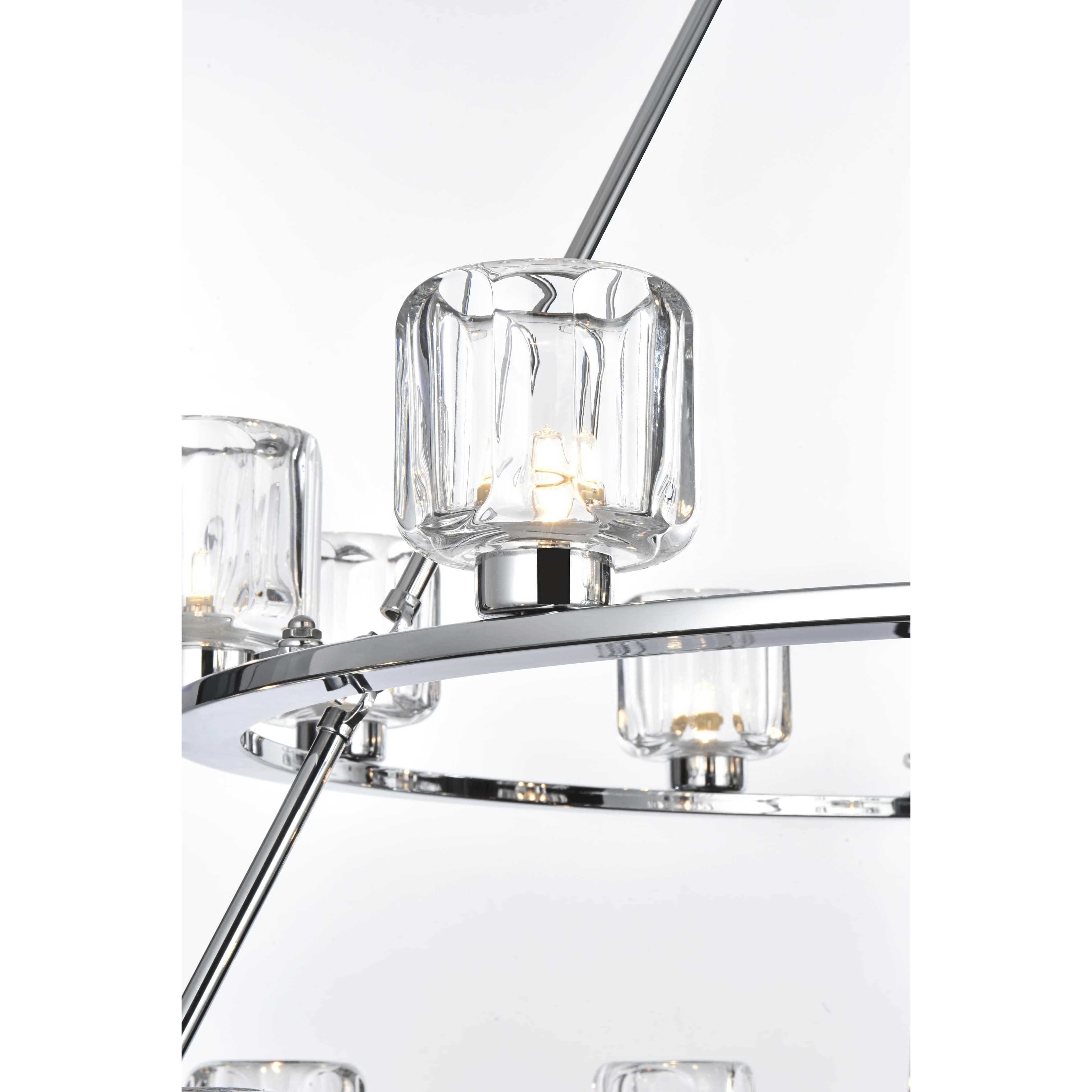 Cadence 15 Light 36 inch Chrome Chandelier Ceiling Light
