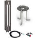 Chamber 120 12.5 watt Bronze Bollard Light in 2700K Warm LED, WAC Landscape