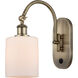 Ballston Cobbleskill 1 Light 5 inch Antique Brass Sconce Wall Light