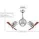 Atlas Acqua 39 inch Textured Bronze with Barnwood Tone Blades Ceiling Fan in Barn Wood