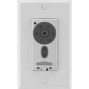 Controls White Fan Wall Control