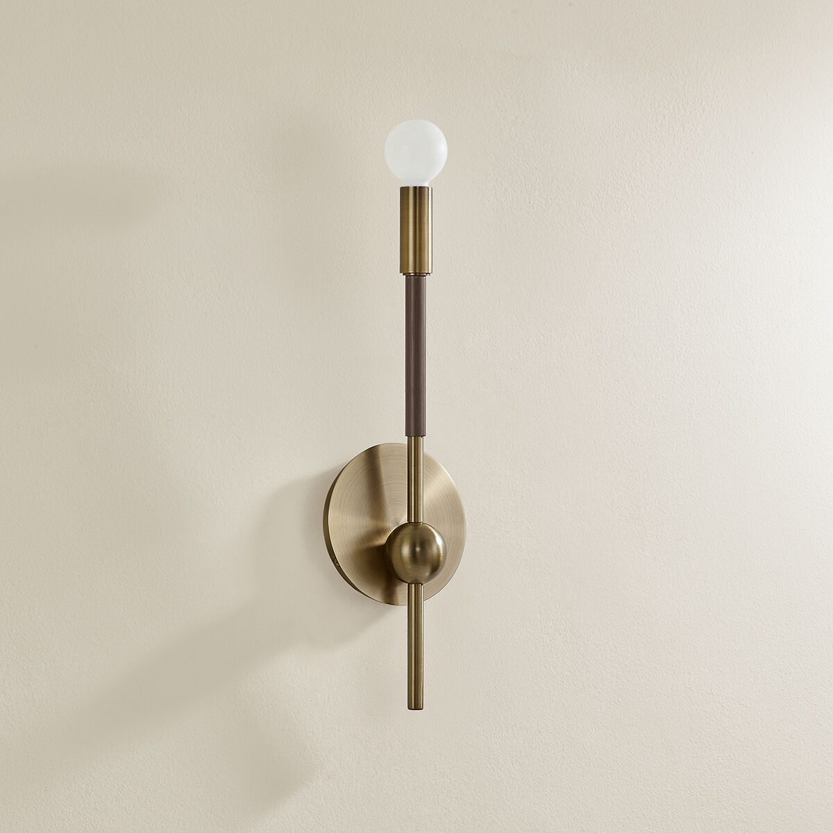 Obie 1 Light 5 inch Patina Brass/Bronze ADA Wall Sconce Wall Light