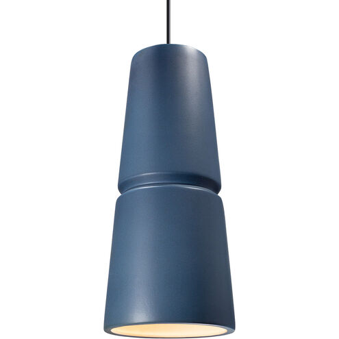 Radiance 1 Light 8 inch Matte Black Pendant Ceiling Light