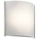 Independence LED 8 inch Brushed Nickel Wall Sconce Wall Light