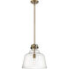 Porter 1 Light 15 inch Old Satin Brass Pendant Ceiling Light