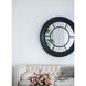 Cameron 47 X 47 inch Black Mirror