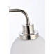 Hanson 3 Light 28 inch Polish Nickel Bath Sconce Wall Light
