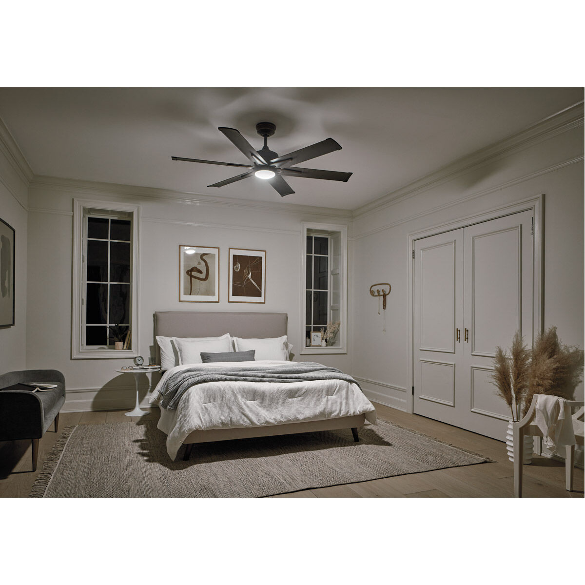 Szeplo Patio 60 inch Olde Bronze Ceiling Fan